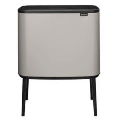 Brabantia Bo Touch Bin 255007 pojemnik na odpady 34 l szary