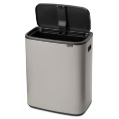 Brabantia Bo Touch Bin 255106 pojemnik na odpady 60 l szary