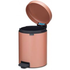 Brabantia NewIcon 255267 kosz na śmieci 5 l miedź