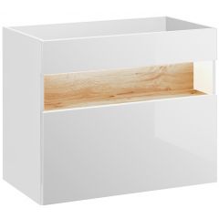 Comad Bahama White BAHAMAWHITE821FSC szafka wisząca podumywalkowa 80x46 cm