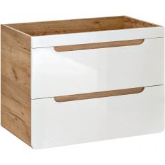 Comad Aruba White ARUBAWHITE82060CMFSC szafka 60x46x59 cm podumywalkowa wisząca biała