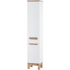 Comad Bali White BALIWHITE800FSC szafka 35x33x187 cm boczna stojąca biała