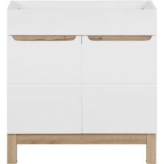 Comad Bali White BALIWHITE82180CMFSC szafka 80x45x84 cm podumywalkowa stojąca biała-dąb