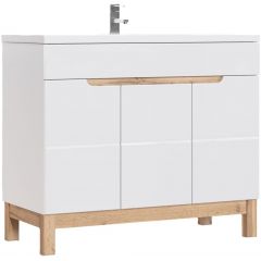 Comad Bali White BALIWHITE825100CMFSC szafka 100x46x84 cm podumywalkowa stojąca biała