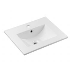 Comad Dance White UM2050RBDANCE50DP umywalka 51x40 cm prostokątna wpuszczana biała