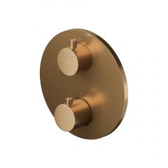 Cersanit Zen S951797 bateria wannowo-prysznicowa podtynkowa z termostatem miedź