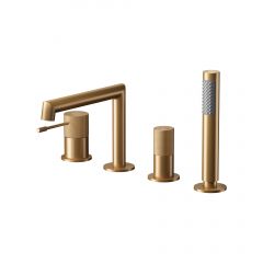 Cersanit Zen S951798 bateria wannowo-prysznicowa nawannowa miedź