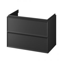 Cersanit Milagros S1017003 szafka 79.4x44.6x55.1 cm podumywalkowa wisząca czarna