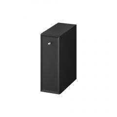 Cersanit Milagros S1022007 szafka 20x44.6x55.1 cm boczna wisząca czarna