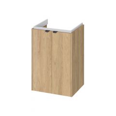 Cersanit Ovida S1058009 szafka 49.4x40x70 cm podumywalkowa wisząca dąb