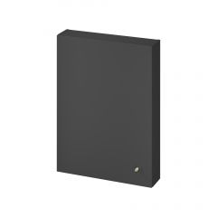 Cersanit Larga S164031 szafka 59.4x14x80 cm boczna wisząca antracyt