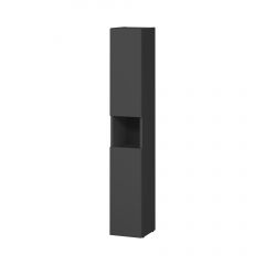 Cersanit Larga S164039 szafka 20x22.2x120.5 cm boczna stojąca antracyt