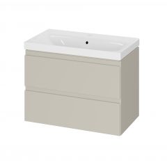 Cersanit Moduo S4013009 umywalka z szafką 80 cm beżową