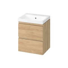Cersanit Moduo S4013020 umywalka z szafką 50 cm dąb