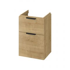 Cersanit City S584118 szafka 49.4x39.7x72 cm podumywalkowa wisząca dąb