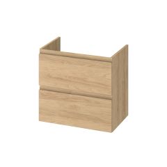 Cersanit Moduo S590140 szafka 59.5x37.5x57 cm podumywalkowa wisząca dąb