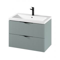 Cersanit Tirso S801540 umywalka z szafką 80 cm zieloną