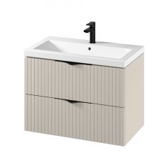 Cersanit Tirso S801543 umywalka z szafką 80 cm beżową