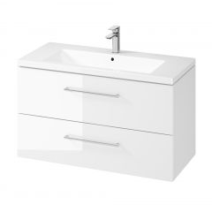 Cersanit Larga S801576 umywalka z szafką 100 cm białą