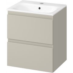 Cersanit Moduo S801590 umywalka z szafką 50 cm beżową