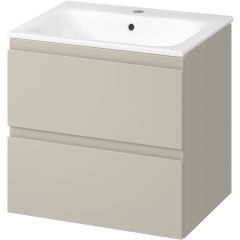 Cersanit Moduo S801591 umywalka z szafką 60 cm beżową