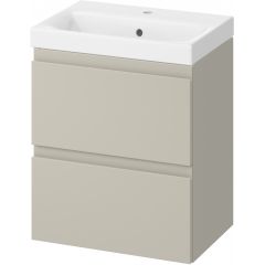 Cersanit Moduo S801593 umywalka z szafką 50 cm beżową
