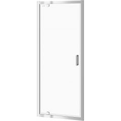 Cersanit Arteco S157007 drzwi prysznicowe 80 cm uchylne chrom połysk/szkło przezroczyste