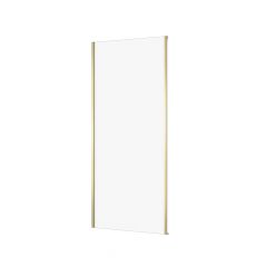 Cersanit Larga S164069 ścianka prysznicowa 80 cm złoty mat/szkło przezroczyste