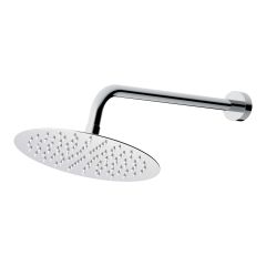 Cersanit Virgo S522092 deszczownica z ramieniem 25x25 cm okrągła chrom
