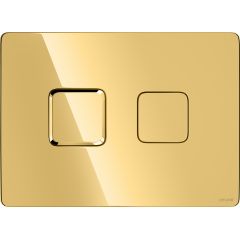 Cersanit Accento Square K97463 przycisk spłukujący do wc złoty