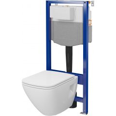 Cersanit Moduo S4027003 zestaw wc stelaż z miską i deską