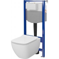 Cersanit Virgo S701805 zestaw wc stelaż z miską i deską