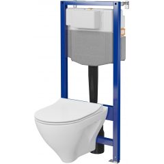 Cersanit Mille S701821 zestaw wc stelaż z miską i deską