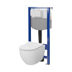 Cersanit Zen S701926 zestaw miska z deską i stelaż
