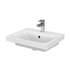 Cersanit Moduo K116009 umywalka 50x40 cm prostokątna ścienna-meblowa biała