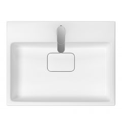Cersanit Virgo K118006ECO umywalka 60.5x46 cm prostokątna meblowa biała