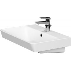 Cersanit Mille K675002 umywalka 60x41 cm prostokątna ścienna-meblowa biała