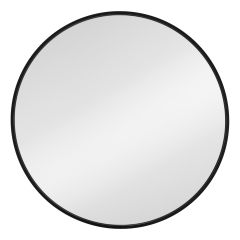 Dubiel Vitrum Zoe 5905241012988 lustro 80x80 cm okrągłe z oświetleniem czarny