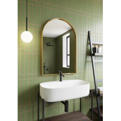 Dubiel Vitrum Gala Gold 5905241013398 lustro 45x80 cm złoty