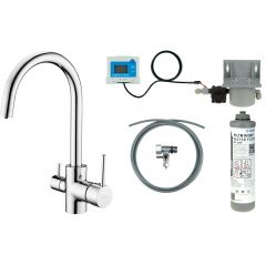 Deante BCHF064M zestaw startowy z baterią kuchenną stojąca chrom