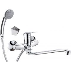 Deante Boro BMO057M bateria wannowo-prysznicowa ścienna chrom