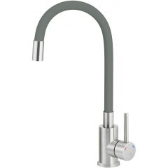 Deante Luno BOCT720 bateria kuchenna stojąca stal-grafit/szary