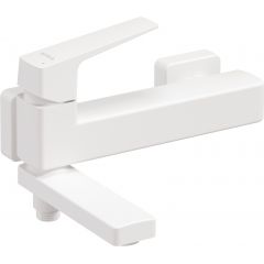 Deante Blur BQLA12M bateria wannowo-prysznicowa ścienna biała