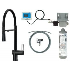 Deante Magnetic BRMFN75M zestaw startowy z baterią kuchenną stojąca czarna Deante Magnetic BRMFN75M zestaw startowy z baterią kuchenną stojąca czarna