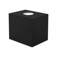 Deante Prizma SDINB61 szafka z blatem 60x47x52 cm podumywalkowa wisząca czarna