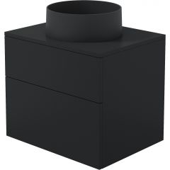 Deante Prizma SDNB6SNU4S umywalka z szafką i blatem 60 cm czarną