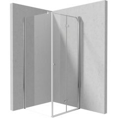 Deante Kerria Plus KKN0X09S09 kabina prysznicowa 90x90 cm kwadratowa chrom połysk/szkło przezroczyste