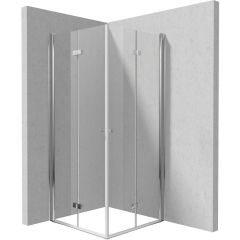 Deante Kerria Plus KKN0X09X09 kabina prysznicowa 90x90 cm kwadratowa chrom połysk/szkło przezroczyste
