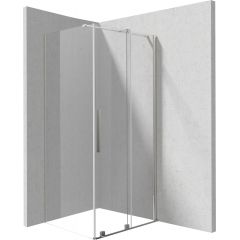 Deante Prizma KPN0P14S07 kabina prysznicowa 140x70 cm prostokątna chrom połysk/szkło przezroczyste