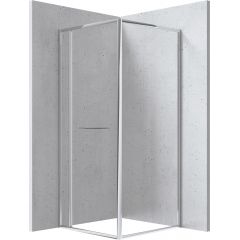 Deante Blur KQB0099P kabina prysznicowa 90x90 cm kwadratowa chrom połysk/szkło przezroczyste
